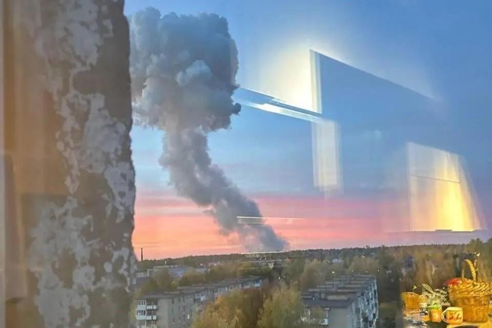 На Краснозаводском химзаводе локализовали пожар