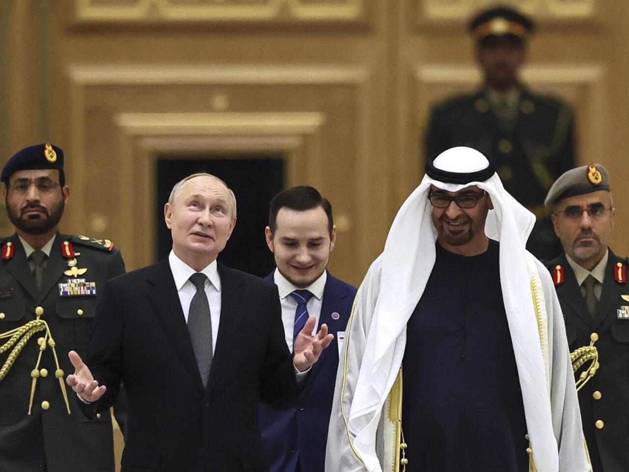 Путин и президент ОАЭ договорились продолжать контакты